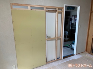 N様邸和室リフォーム施工中2