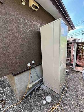 常に一定の温度でお湯が出る給湯器！エコキュートのアフター画像