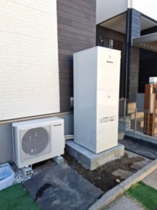 プロパンガスからエコキュートへ交換のアフター画像